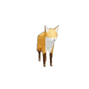 Red Fox (Rigged Run)