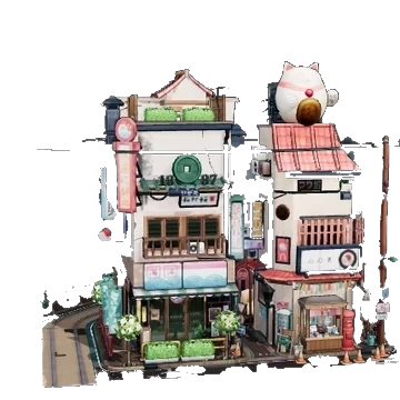 Tokyo Street Diorama