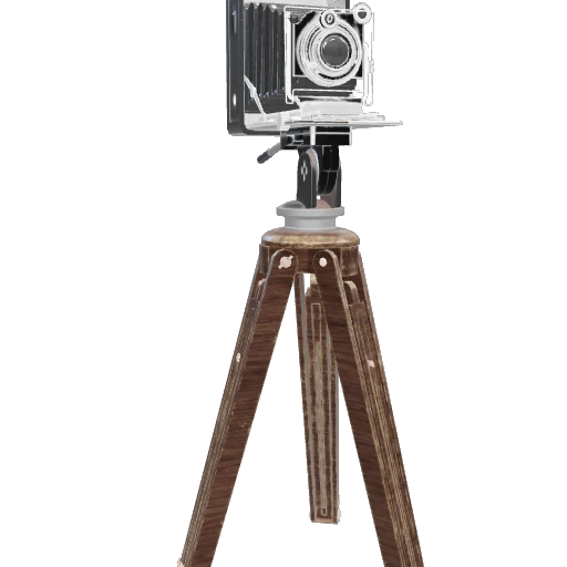 Antique Tripod Camera