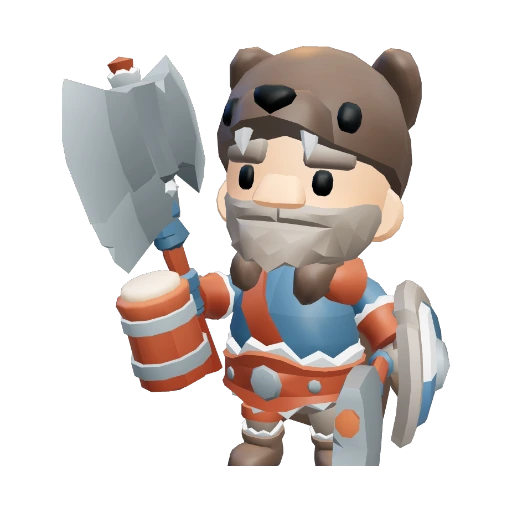 Nordic Barbarian Warrior
