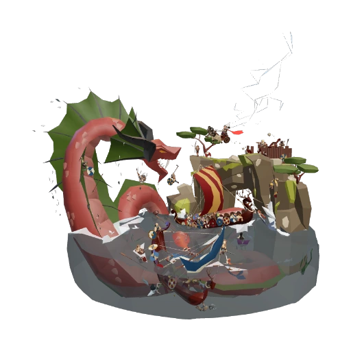 Thor vs. Midgard Serpent