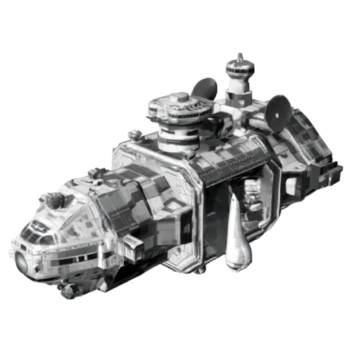 Large Science Spacecraft Visible...