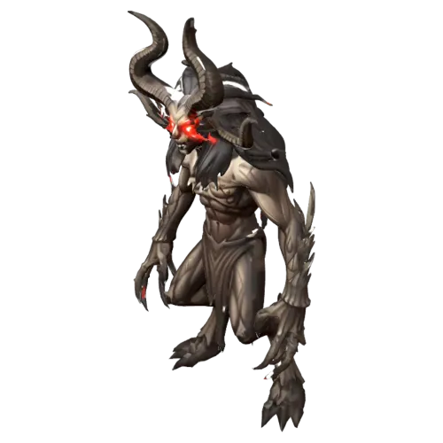 Daemon Twelve Feet Tall Long Locks