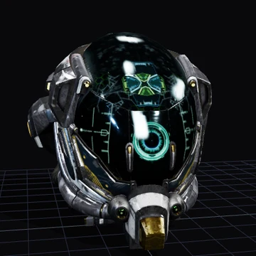 Sci-Fi Battle Helmet